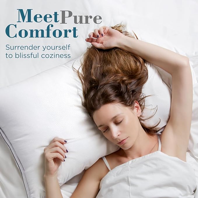 Down Alternative Cooling Bed Pillow - Standard - 2 Piece