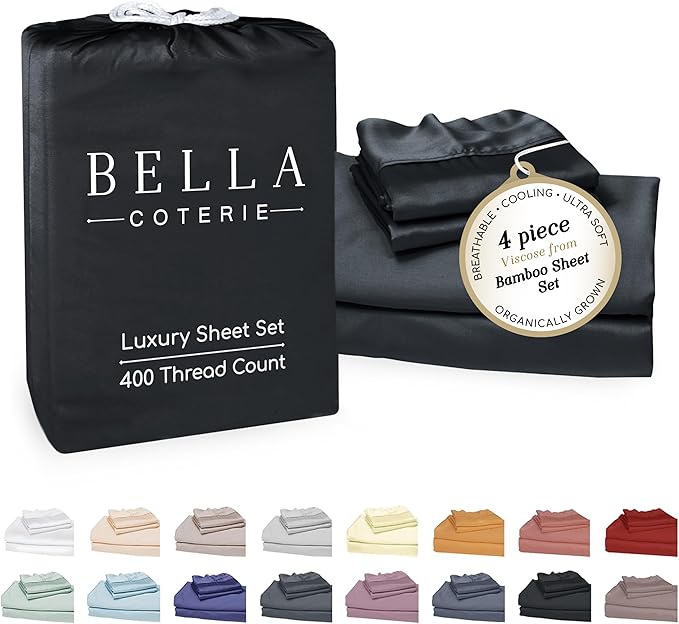 Bamboo Cooling Bed Sheet Set - King