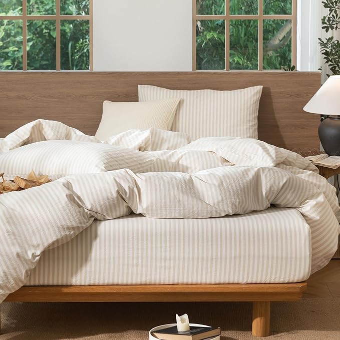 Linen Duvet Cover Set - Twin
