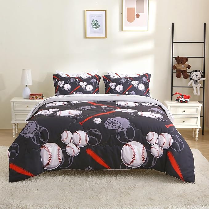 Microfiber Comforter Set - Twin - 7 Piece