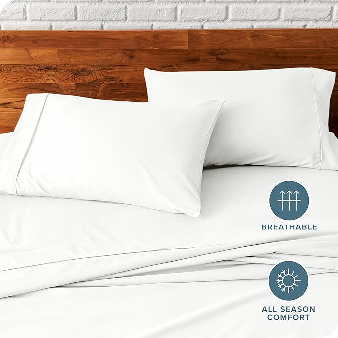 Microfiber Cooling Pillowcase Set - King - 2 Pack - 2 Piece