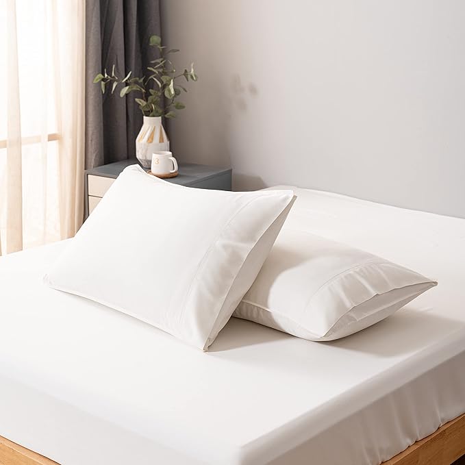 Bamboo Cooling Pillowcase Set - King - 2 Piece