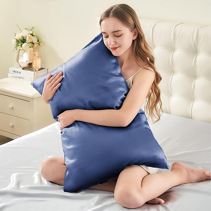 Mulberry Silk Cooling Pillowcase - Queen - 20 x 30 in
