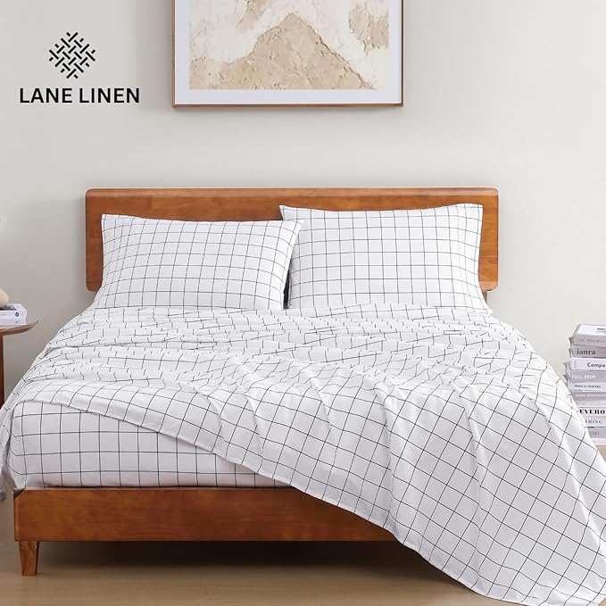 Linen Bed Sheet Set - Twin - 15 in Deep Pocket - 3 Piece