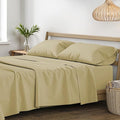 Linen Cooling Bed Sheet Set - King - 17 in Deep Pocket - 4 Piece