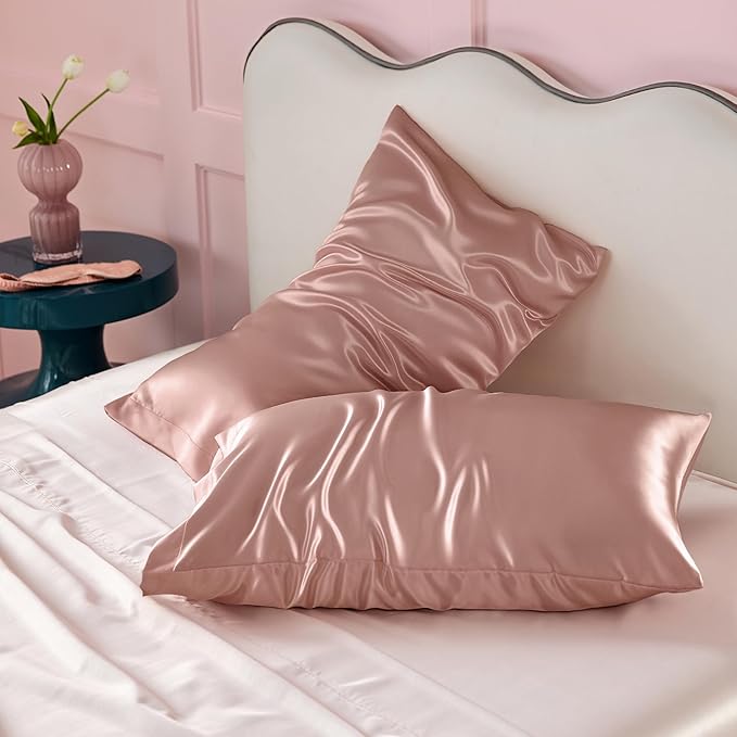 Satin Pillowcase Set - King - 20 x 36 in - 2 Piece