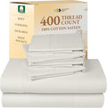 100% Cotton Bed Sheet Set - Queen - 6 Piece
