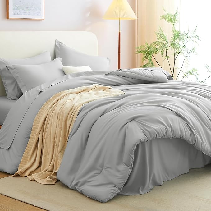 Down Alternative Comforter Set - Queen - 7 Piece