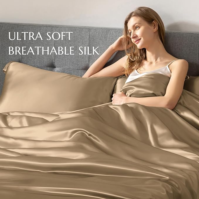 Mulberry Silk Duvet Cover - California King