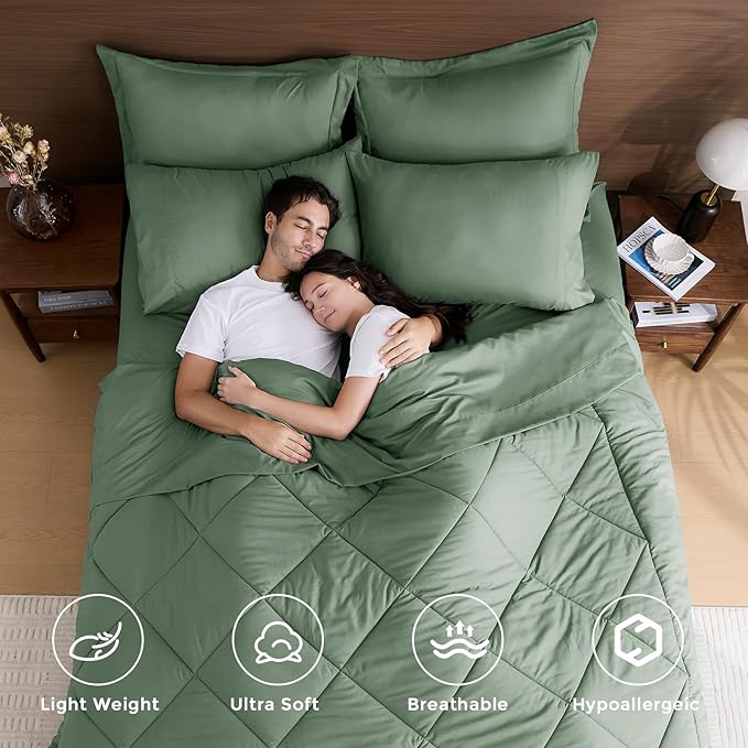 Comforter Set - California King - 7 Piece