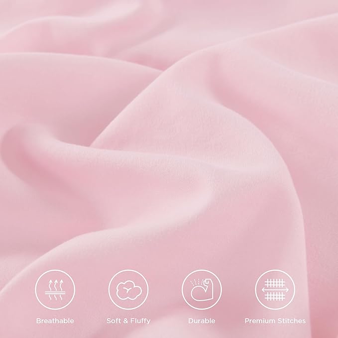 Microfiber Comforter Set - Twin - 66 x 90 in - 2 Piece