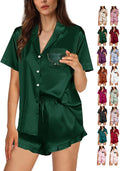 Women's Satin Pajama Set - 2 Piece