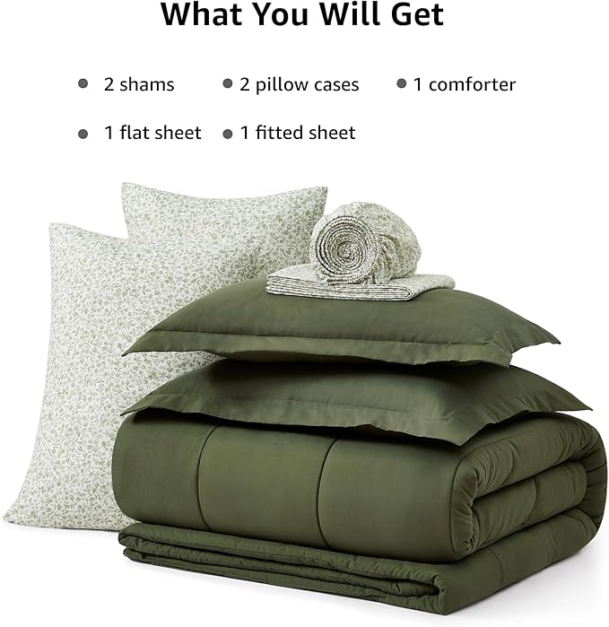 Comforter Set - Queen - 7 Piece