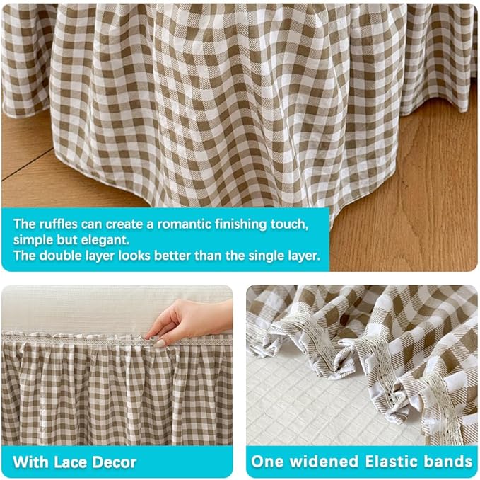 Bed Skirt - Twin - 15 in Drop