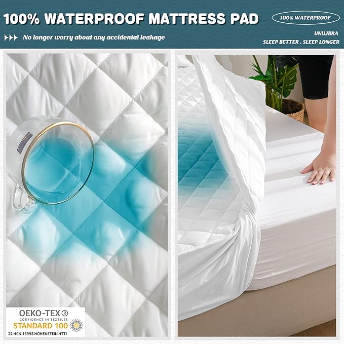Waterproof Mattress Pad - Twin XL