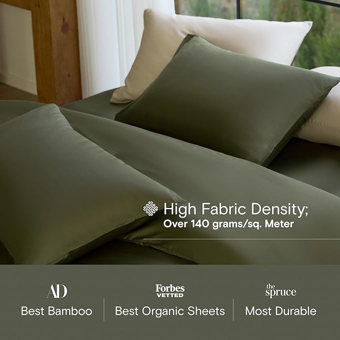 Bamboo Cooling Duvet Cover Set - Queen