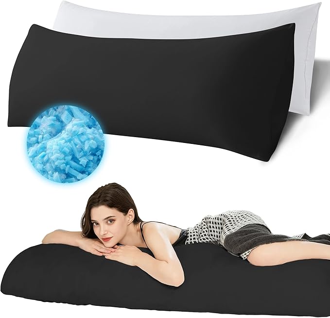 Memory Foam Body Pillow - Full - 20 x 54 in