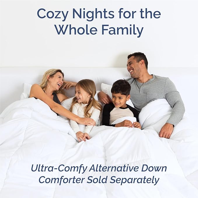 Cooling Bed Sheet Set - Full - 16 in Deep Pocket - 6 Piece