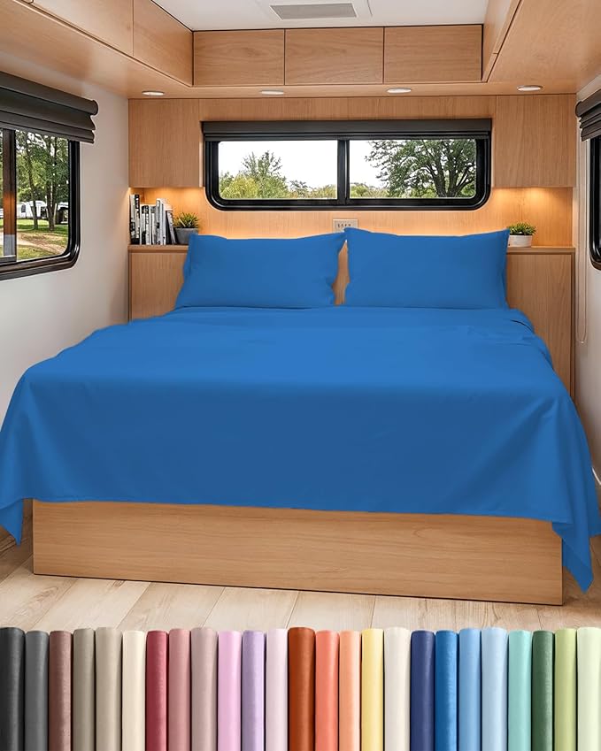 Cooling Bed Sheet Set - Queen - 4 Piece