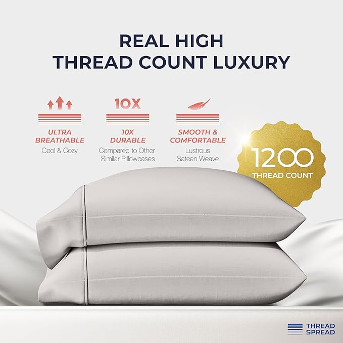 Pillowcase Set - King - 2 Piece