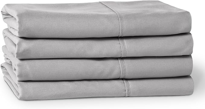 Microfiber Cooling Pillowcase Set - Queen - 4 Pack - 4 Piece