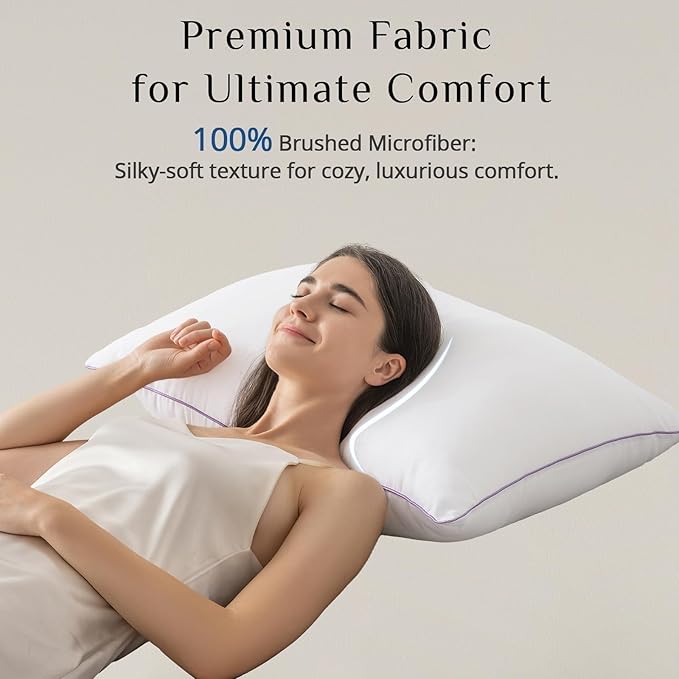 Down Alternative Bed Pillow - Full - 2 Piece