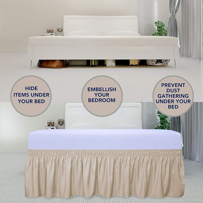 Bed Skirt - King - 14 in Drop