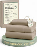 Linen Bed Sheet Set - Twin - 15 in Deep Pocket - 3 Piece