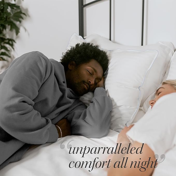 100% Cotton Bed Pillow - Queen - 2 Pack