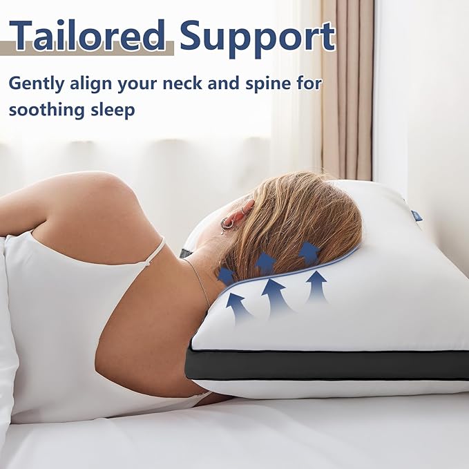 Down Alternative Bed Pillow - King - 2 Pack