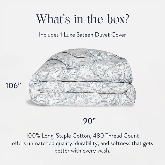 100% Cotton Duvet Cover - California King