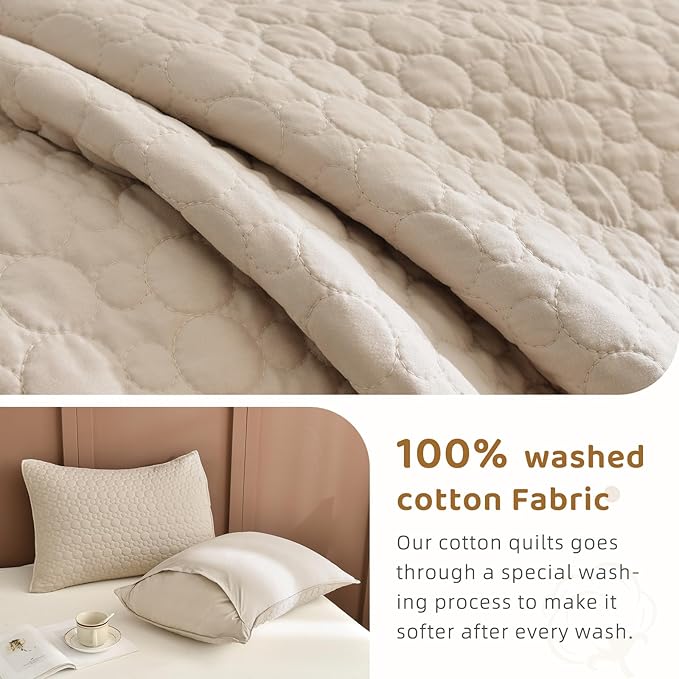 Linen Bedding Set - California King - 3 Piece