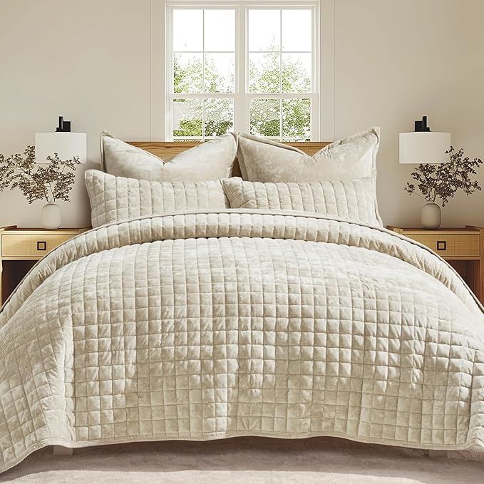 Velvet Quilt Set - Twin XL