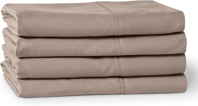 Microfiber Cooling Pillowcase Set - King - 4 Pack - 4 Piece
