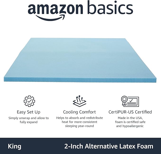 Cooling Mattress Topper - King