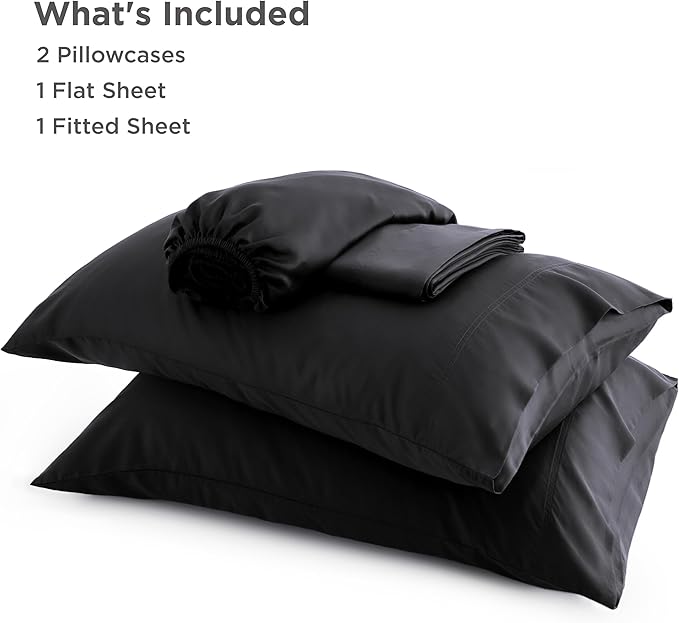Bamboo Cooling Bed Sheet Set - Queen