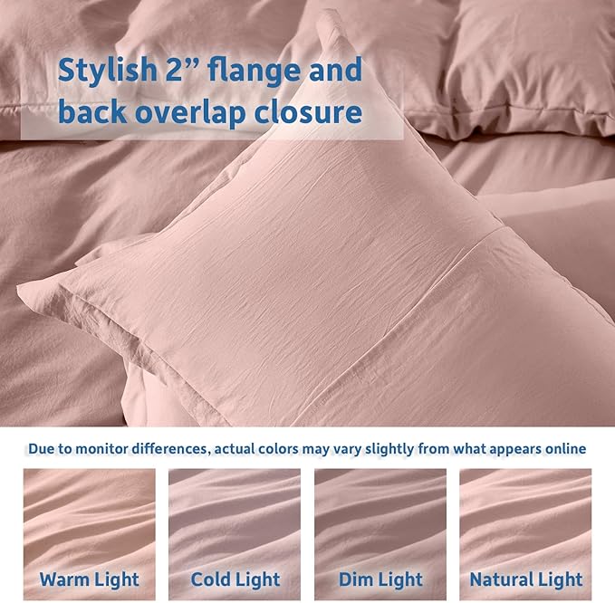 Duvet Cover Set - Full - 80 x 90 in - 3 Piece