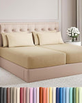 Cooling Bed Sheet Set - Split King - 7 Piece