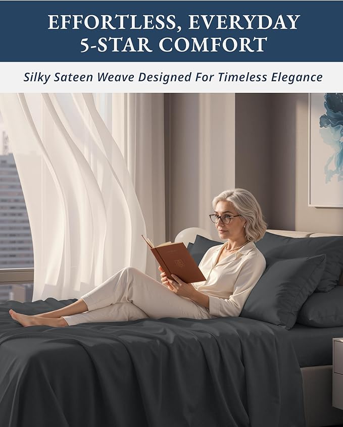 Linen Cooling Bed Sheet Set - King