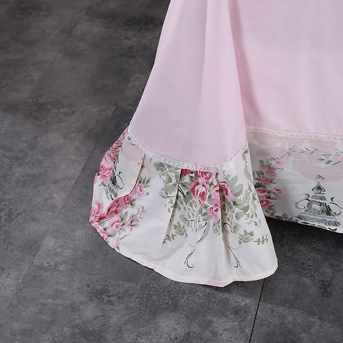 100% Cotton Bed Sheet Set - Twin XL - 4 Piece