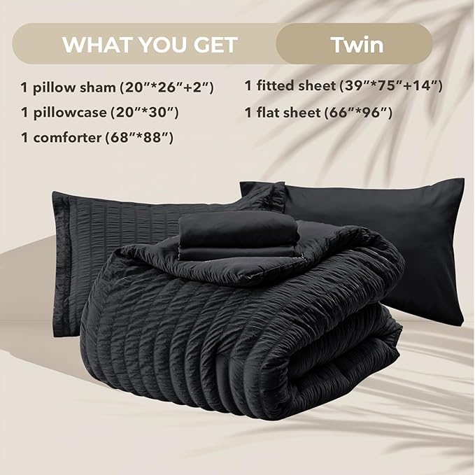 Comforter Set - Twin - 5 Piece