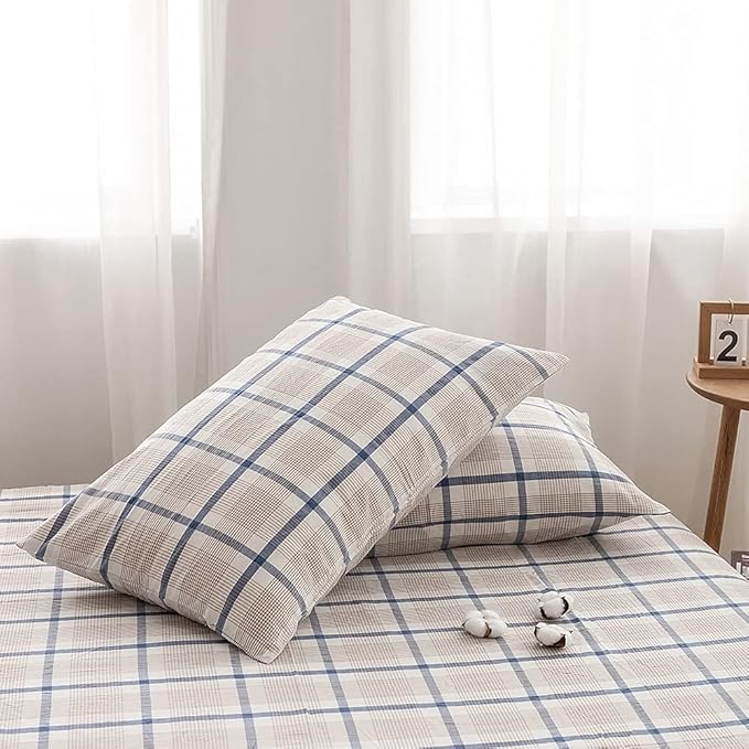 Linen Duvet Cover Set - California King - 3 Piece