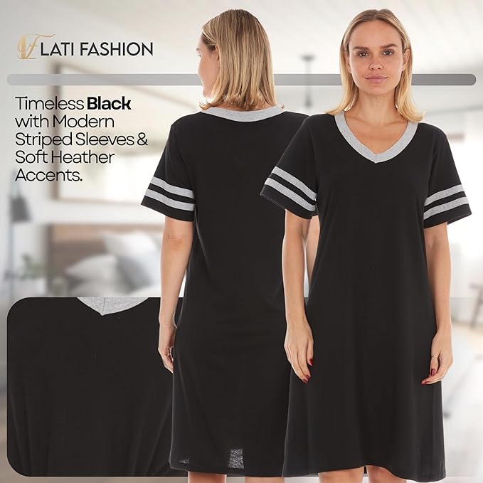Women's Loungewear - Short Sleeve - 3 Pack