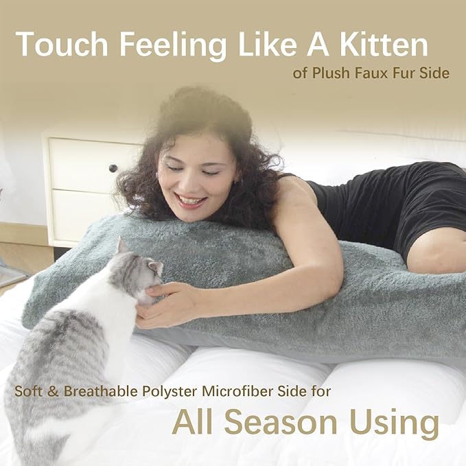 Memory Foam Body Pillow - Full