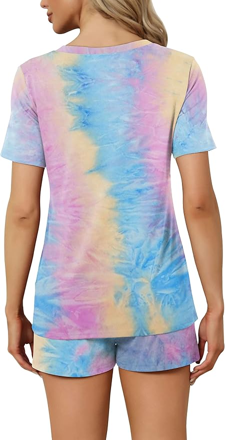 Women's Pajama Set - Short Sleeve - 2 Piece