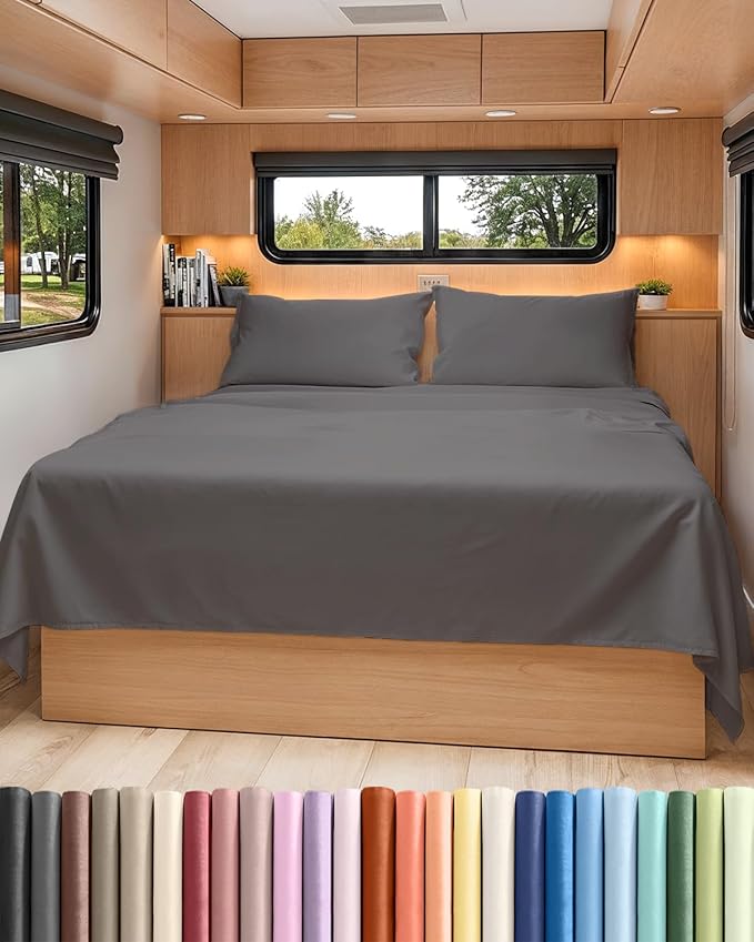 Cooling Bed Sheet Set - Queen - 4 Piece