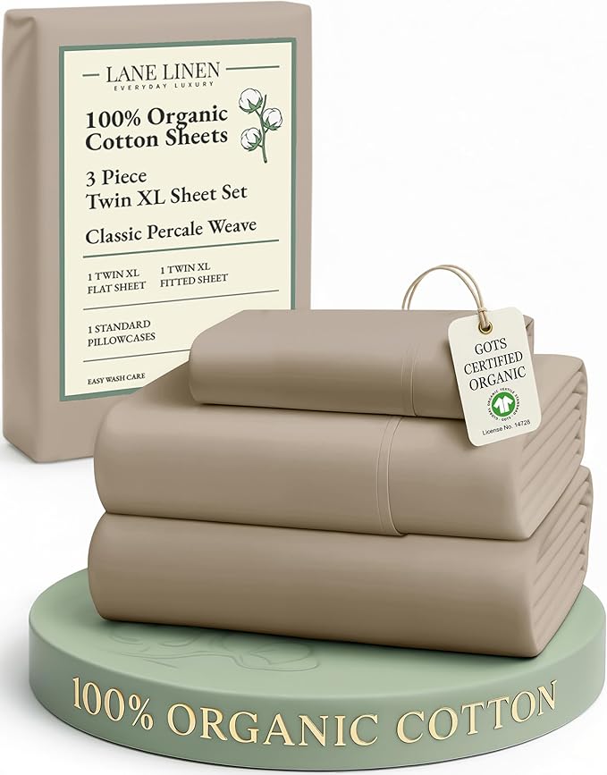 Linen Bed Sheet Set - Twin XL - 3 Piece