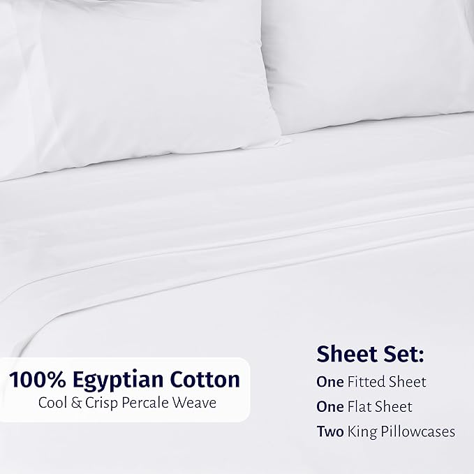 Bed Sheet Set - King - 4 Piece