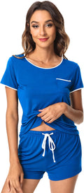 Women's Bamboo Cooling Pajama Set - Short Sleeve - 2 Piece
