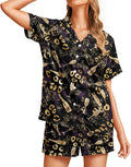Women's Pajama Set - Short Sleeve - 2 Piece